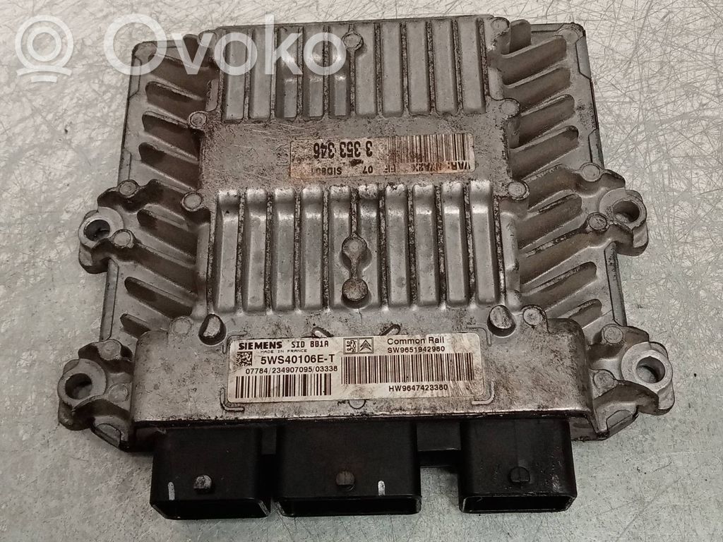 Citroen Xsara Engine control unit/module 