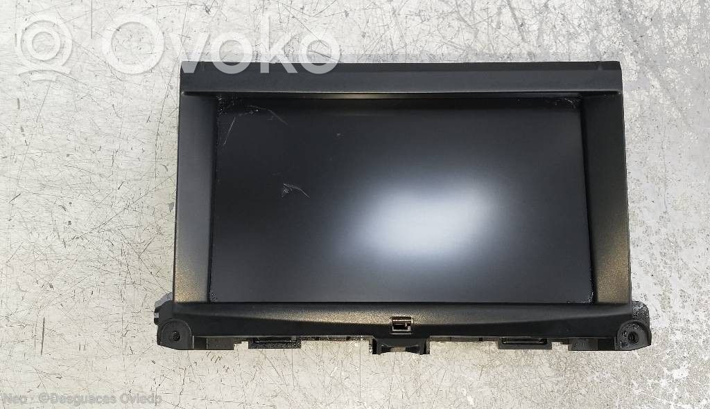 Citroen C6 Head up display screen 