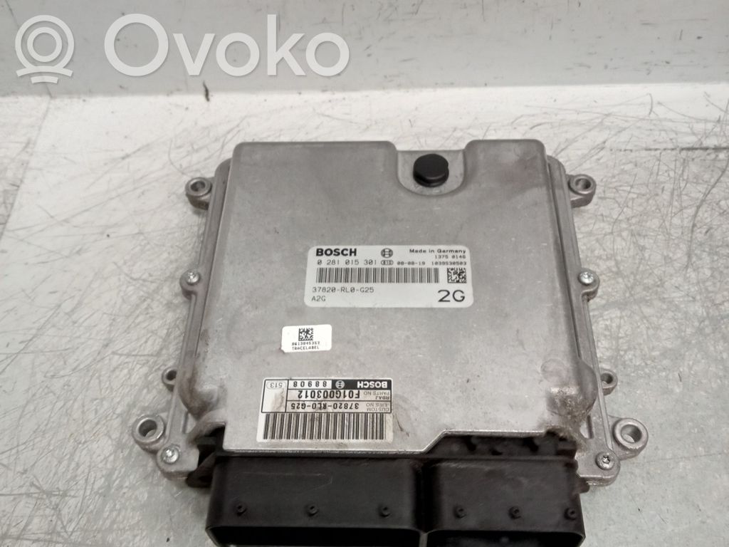 Engine control unit/module   0281015301,37820RL0G25