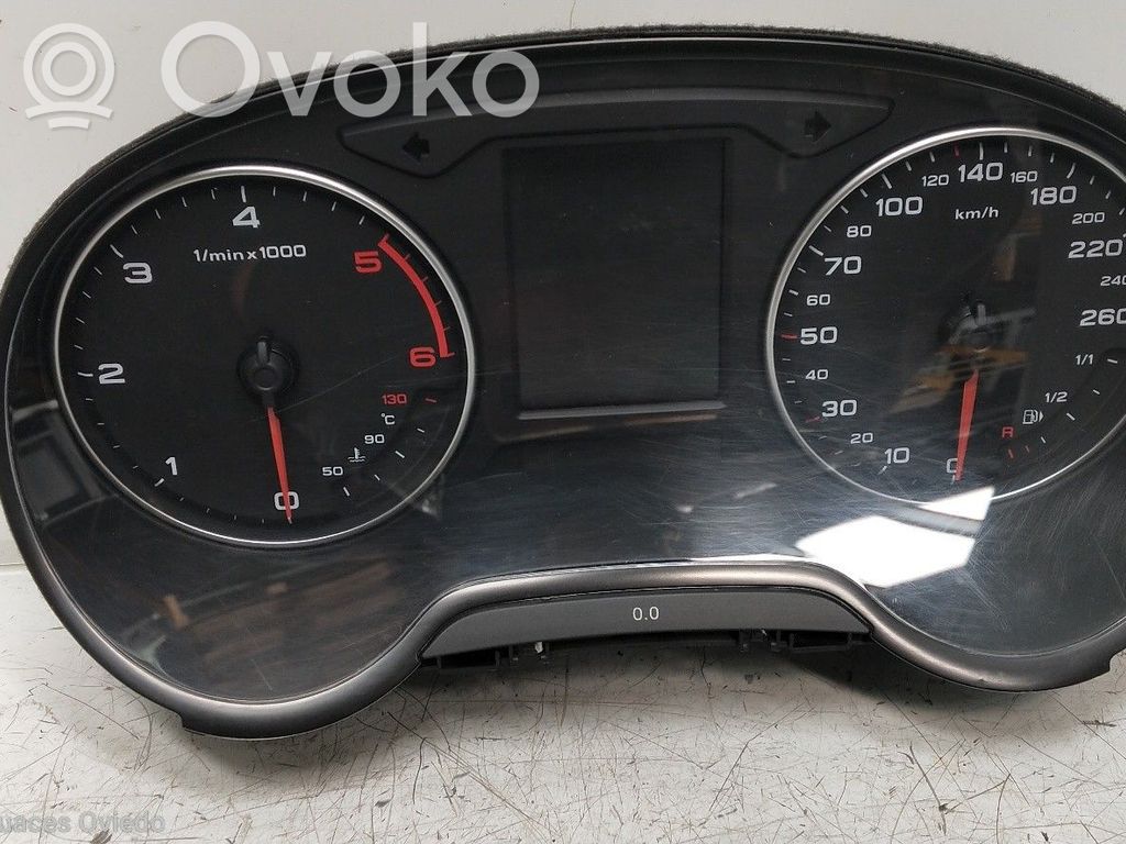 Audi A3 S3 8V Speedometer (instrument cluster) 
