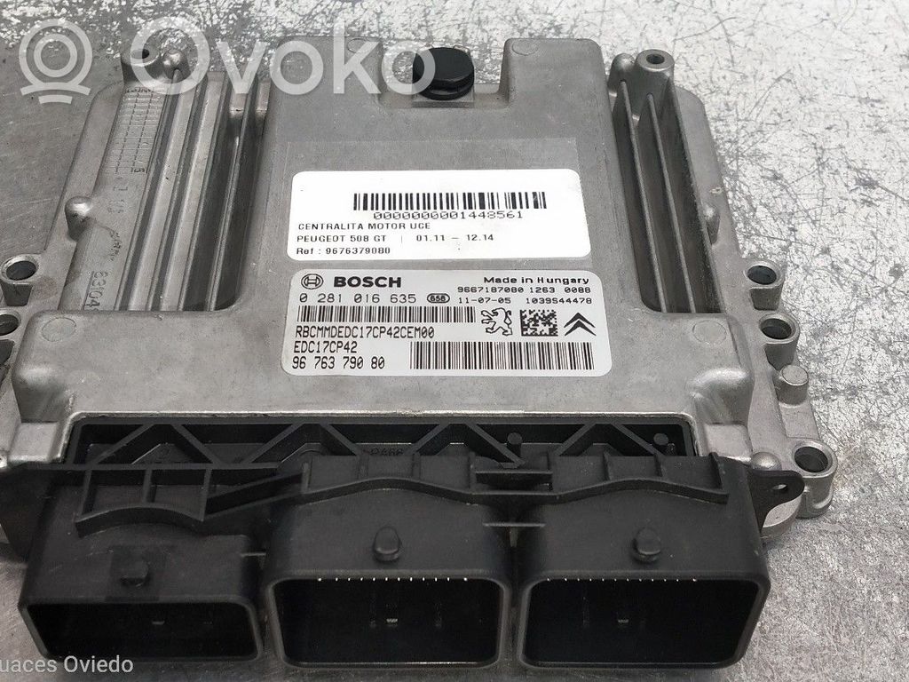 Peugeot 508 Engine control unit/module 