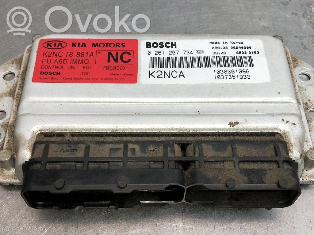 KIA Shuma Engine control unit/module 