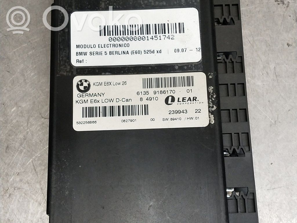Other control units/modules   61359186170,84910,23994322
