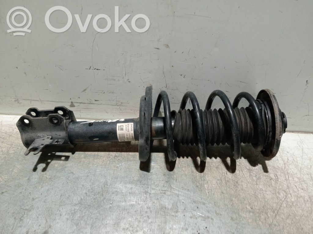 Opel Vectra C Front shock absorber with coil spring 