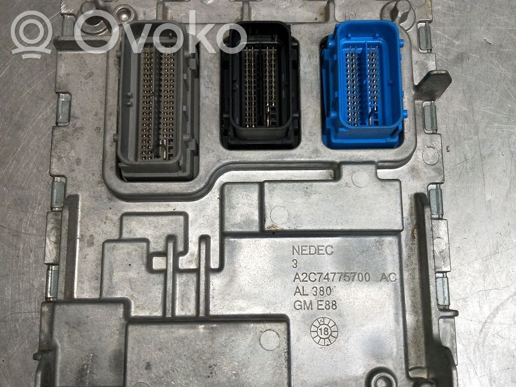Opel Astra J Engine control unit/module 