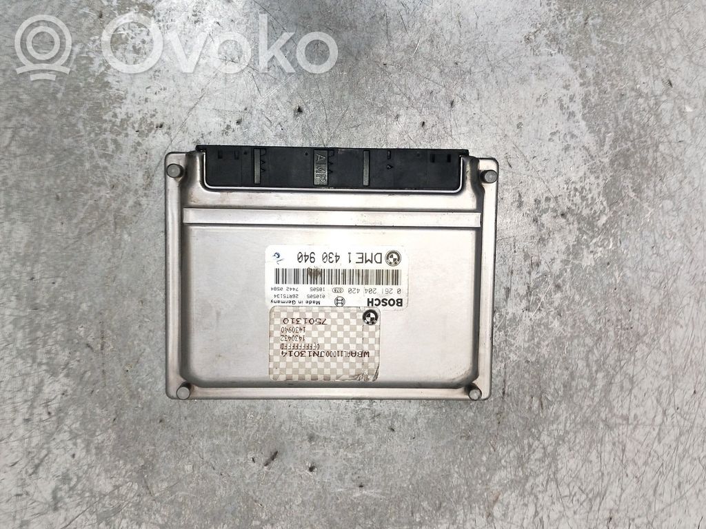 Motorsteuergerät/-modul   0261204420,1430940
