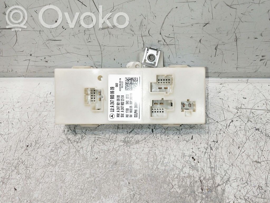Mercedes-Benz B W247 Alte unități/module de control 