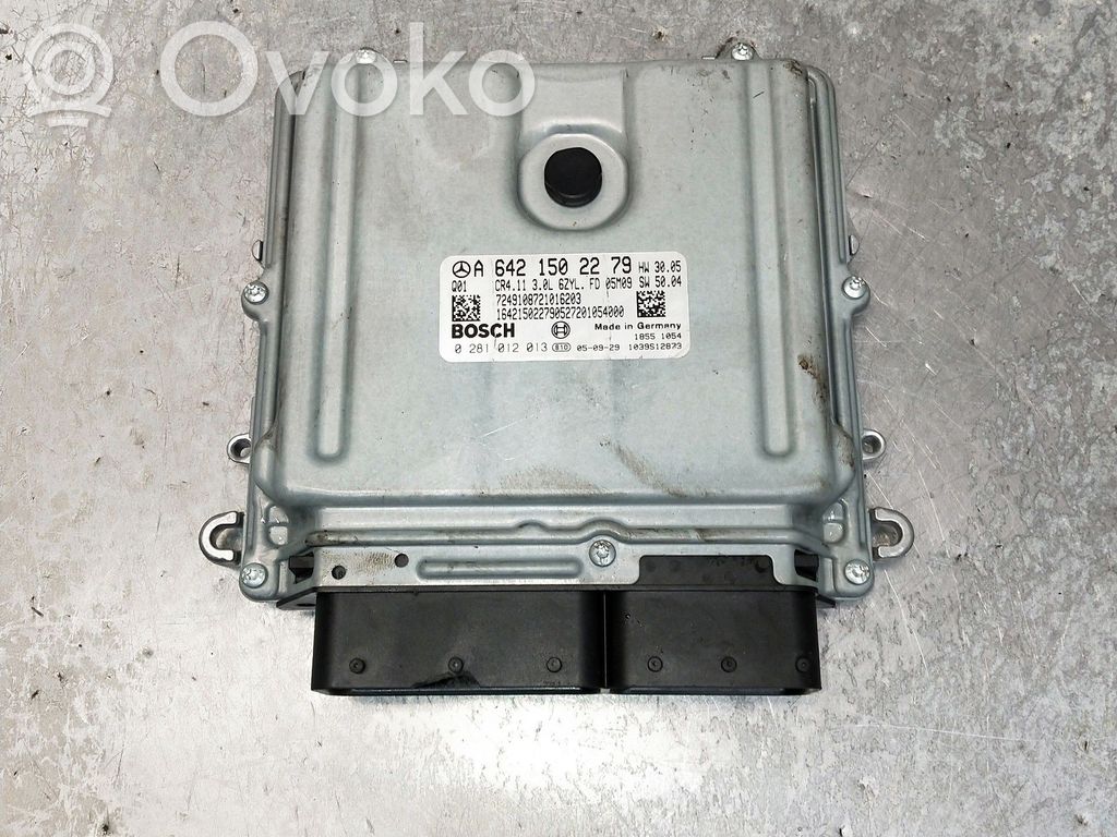 Mercedes-Benz CLS C219 Unitate/modul de control motor 
