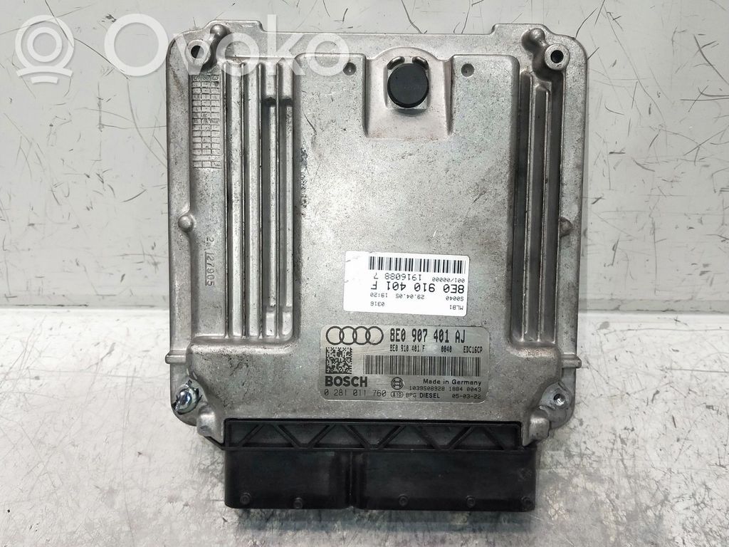 Audi A4 S4 B6 8E 8H Engine control unit/module 