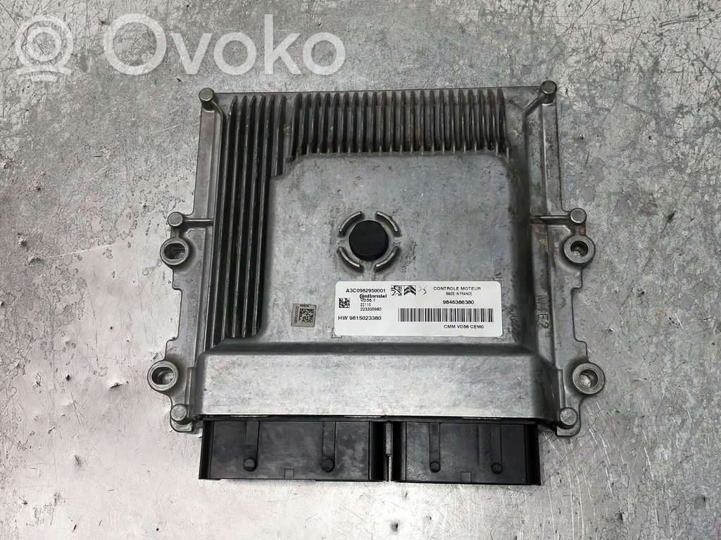 Citroen C4 SpaceTourer Engine control unit/module 