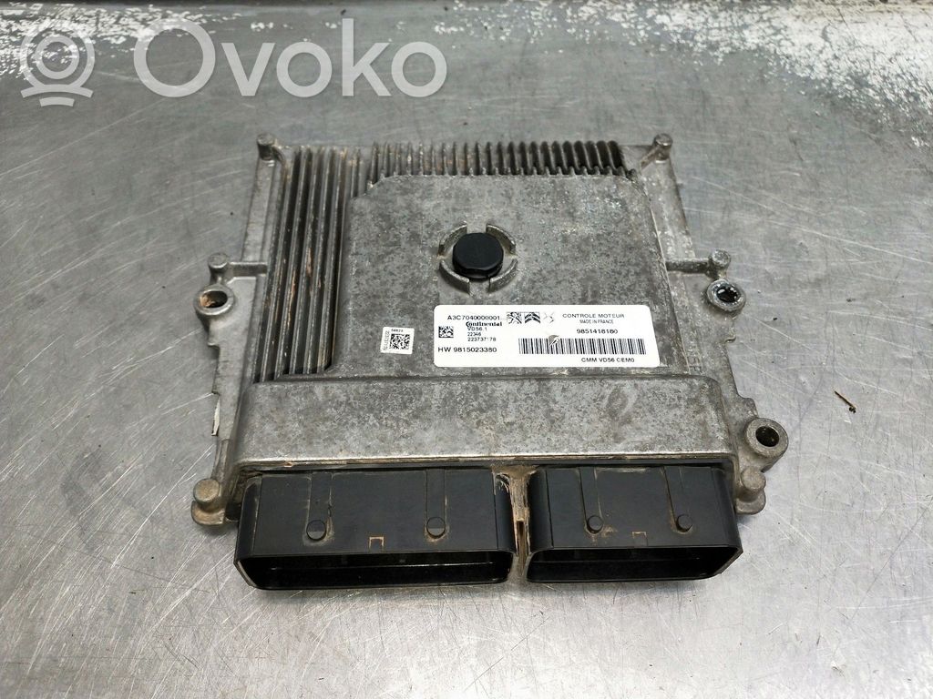 Opel Corsa F Engine control unit/module 