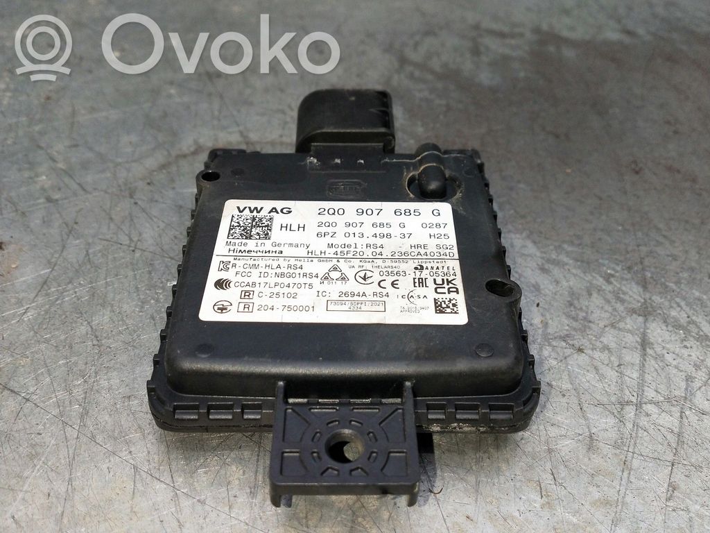 Autres unités de commande / modules   2Q0907685G,6PZ01349837