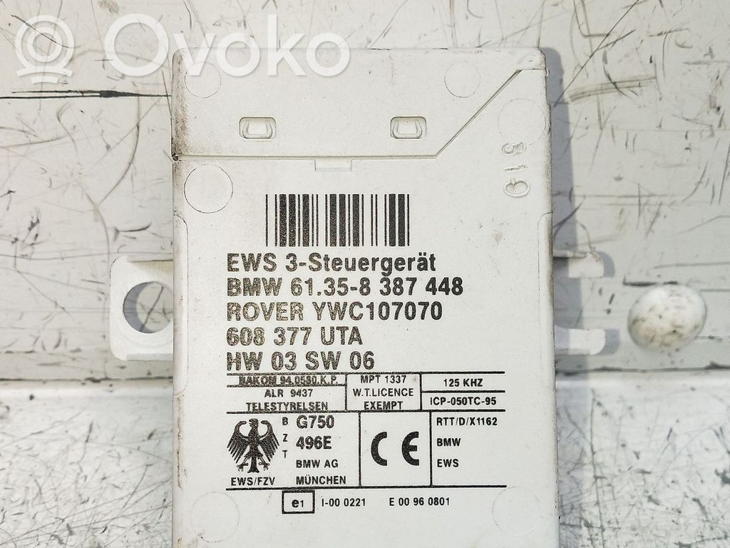 Sonstige Steuergeräte / Module   61358387448