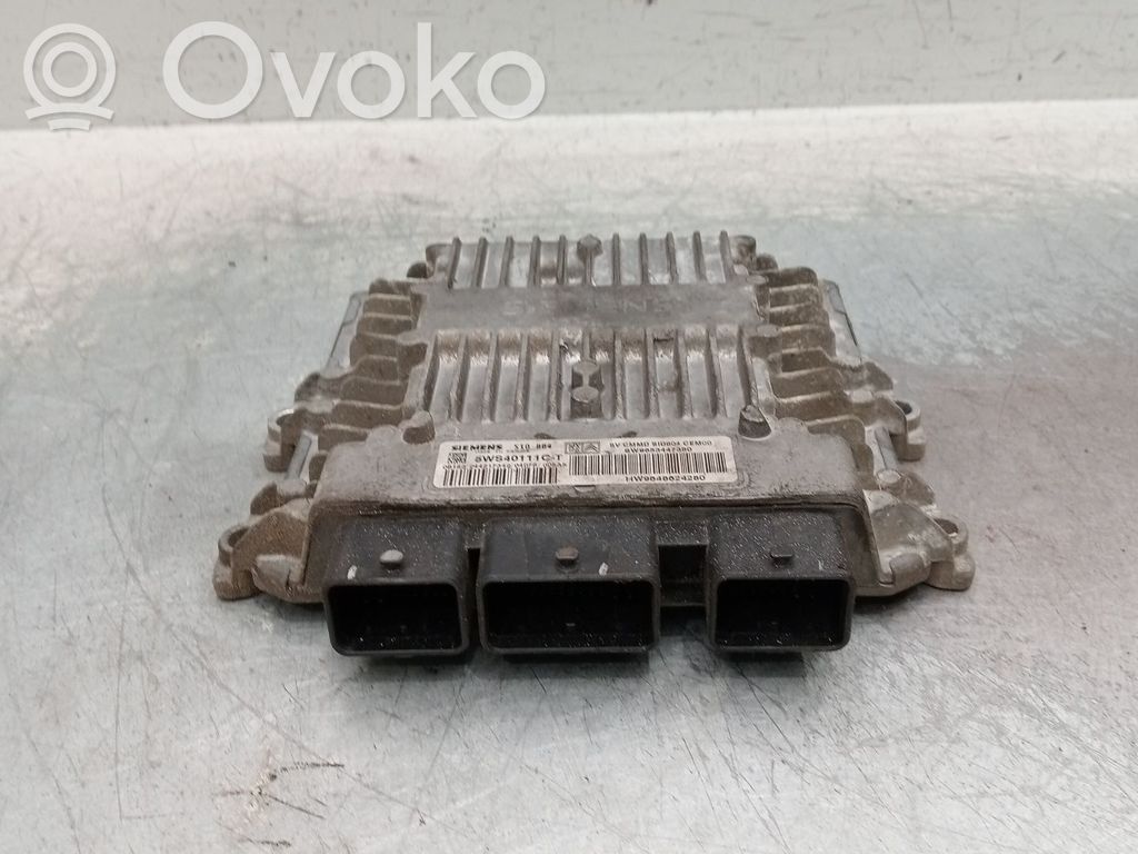 Engine control unit/module   5WS40111CT,SW9653447380