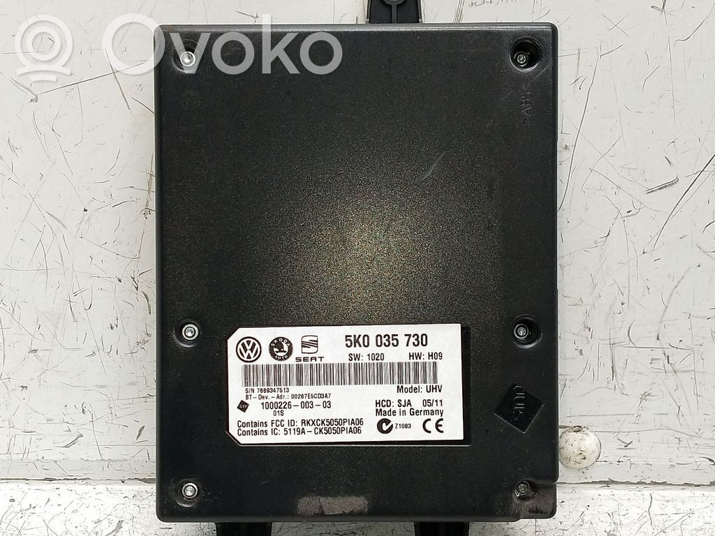 Other control units/modules   5K0035730