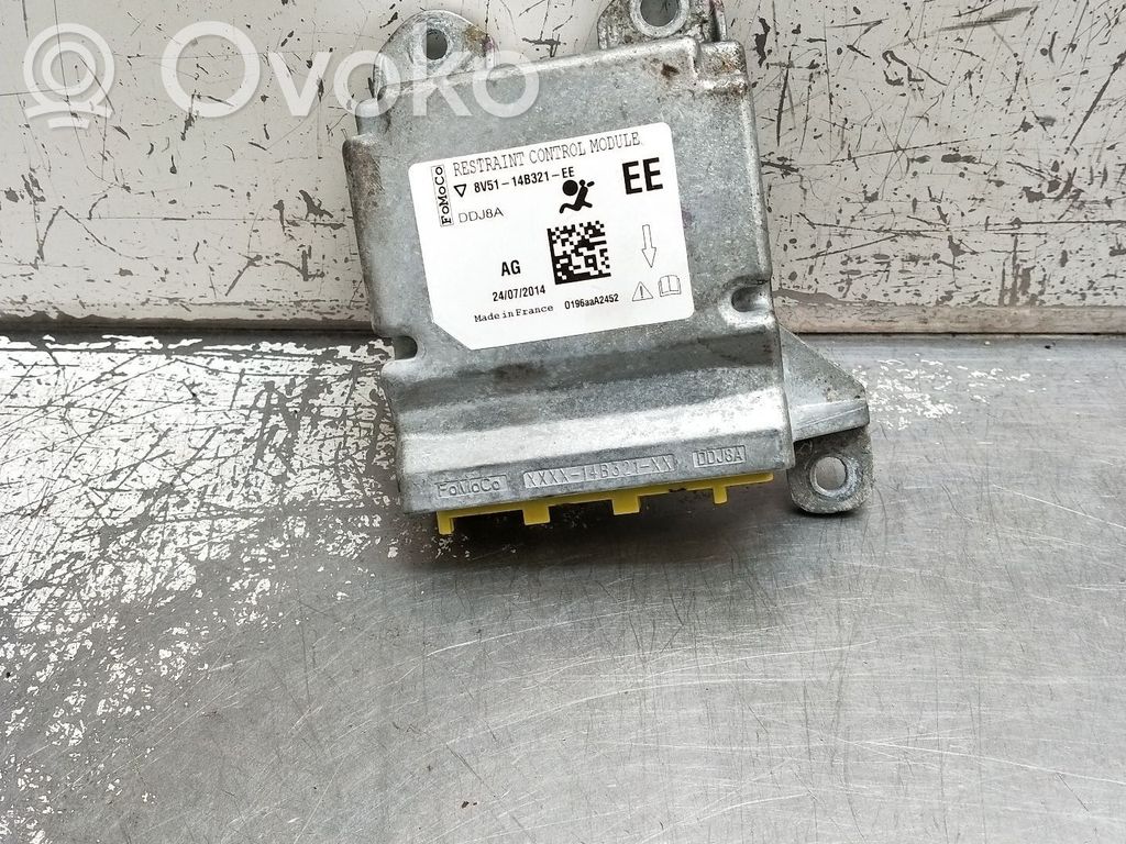 Airbag control unit/module   8V5114B321EE,0196AAA2452
