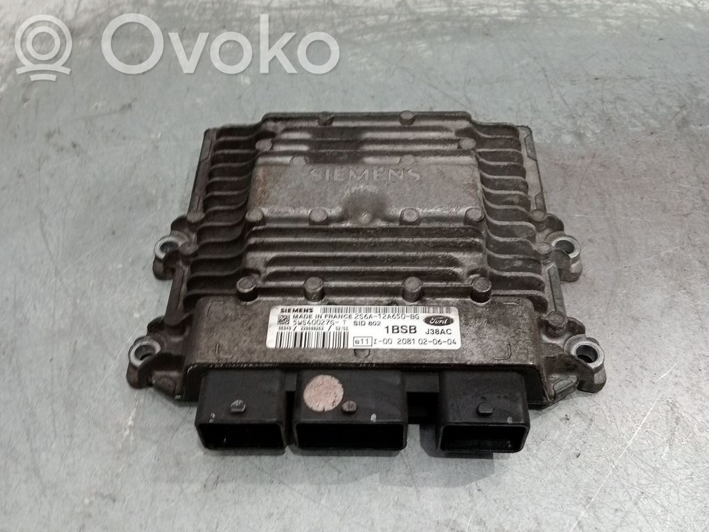 Engine control unit/module   5WS40027G,2S6A12A650BG