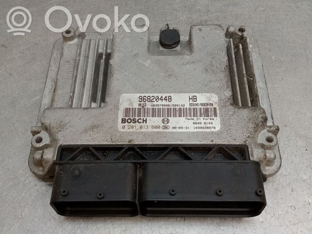 Chevrolet Lacetti Engine control unit/module 