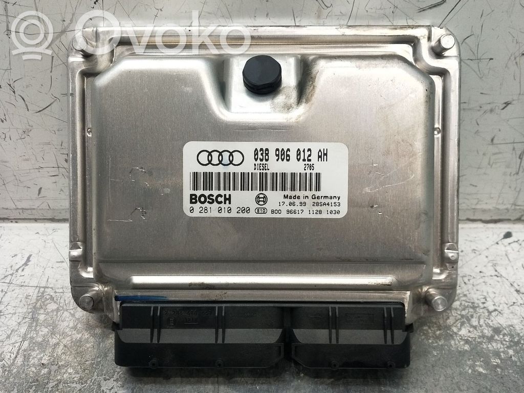 Engine control unit/module   0281010200,038906012AH