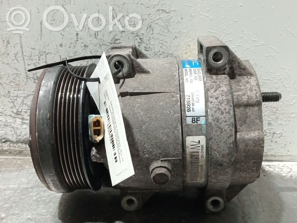 Chevrolet Epica Kompresor / Sprężarka klimatyzacji A/C 