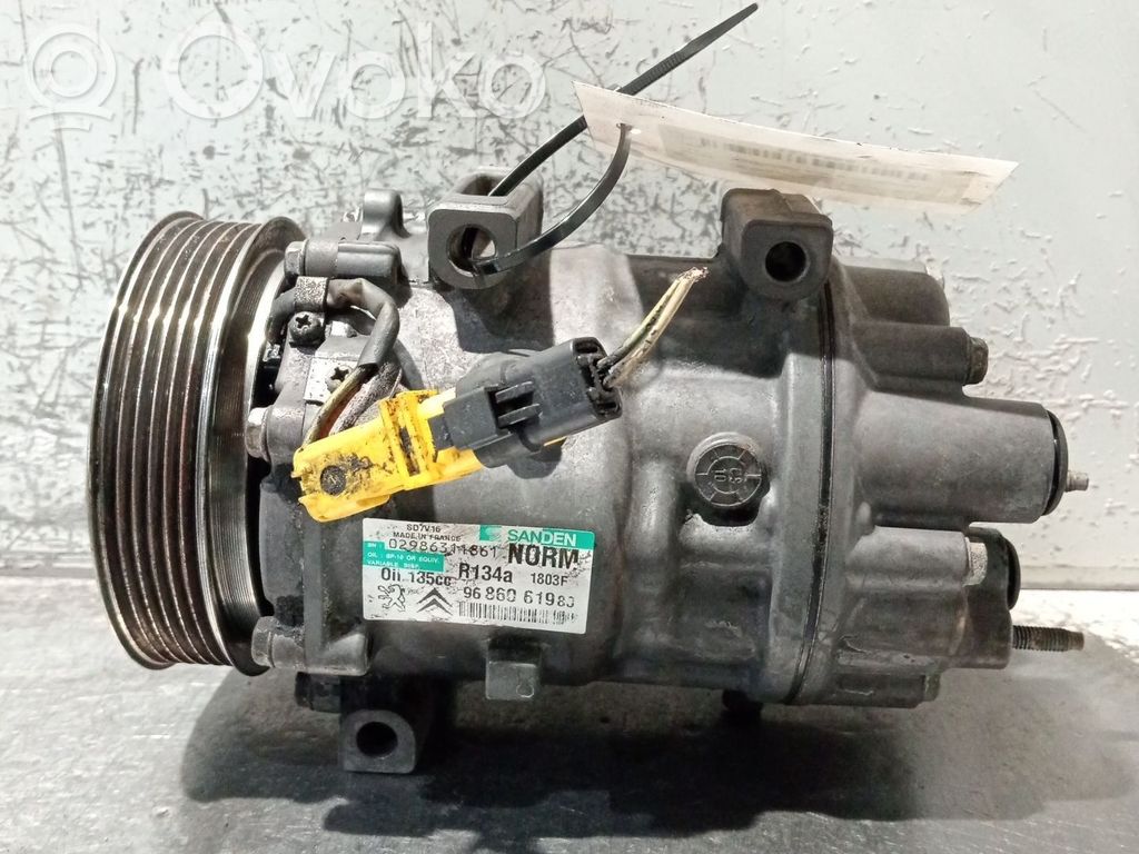 Citroen Jumpy Air conditioning (A/C) compressor (pump) 