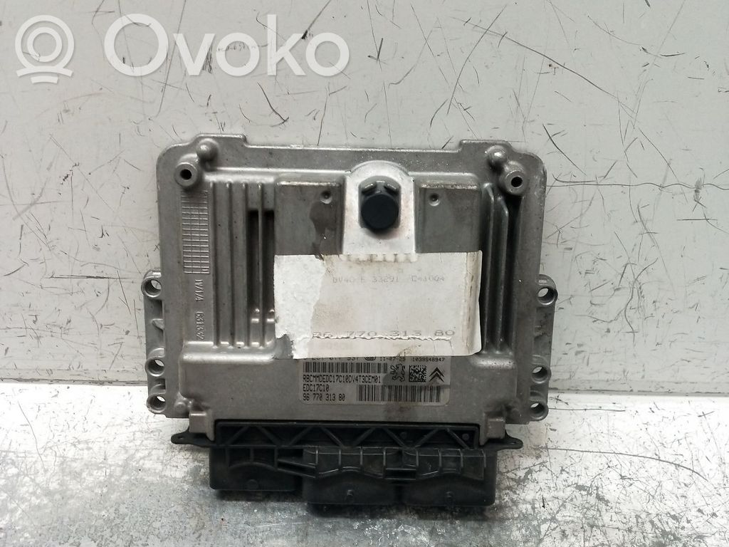 Peugeot 206+ Engine control unit/module 