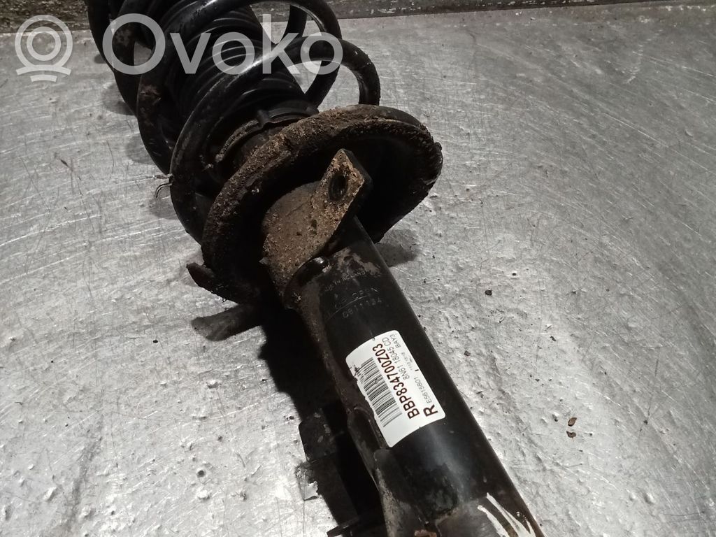 Mazda 3 II Front shock absorber with coil spring 