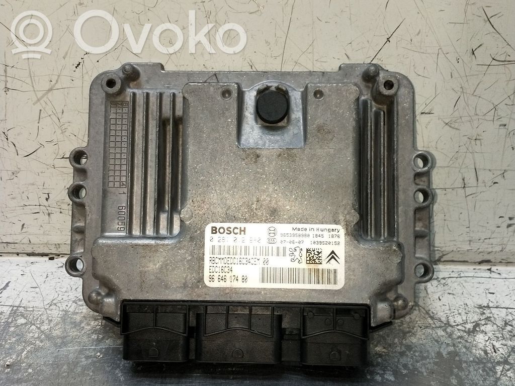 Citroen C4 Grand Picasso Unitate/modul de control motor 