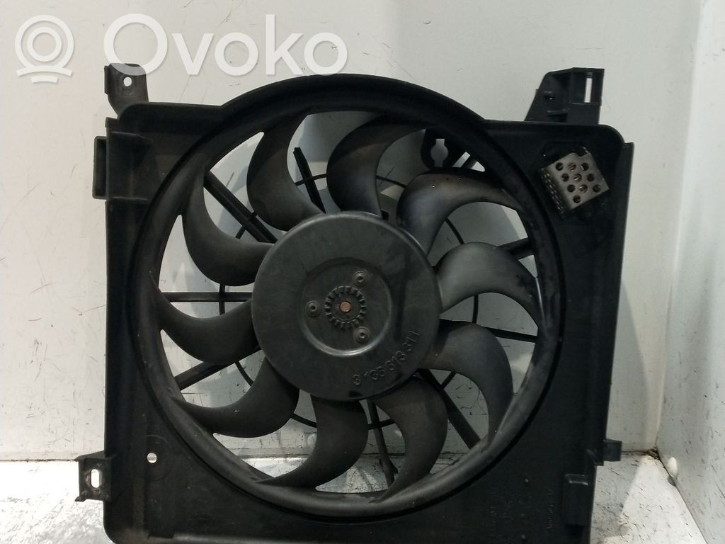 Opel Astra G Electric radiator cooling fan 