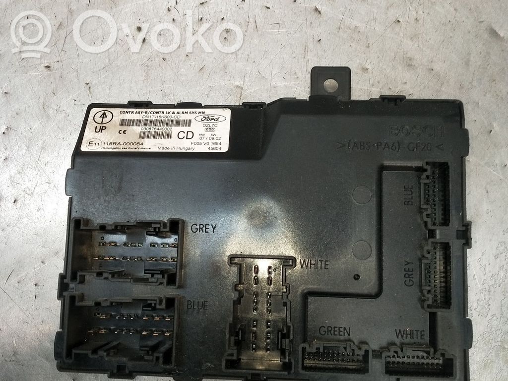 Ford Fiesta Other control units/modules 