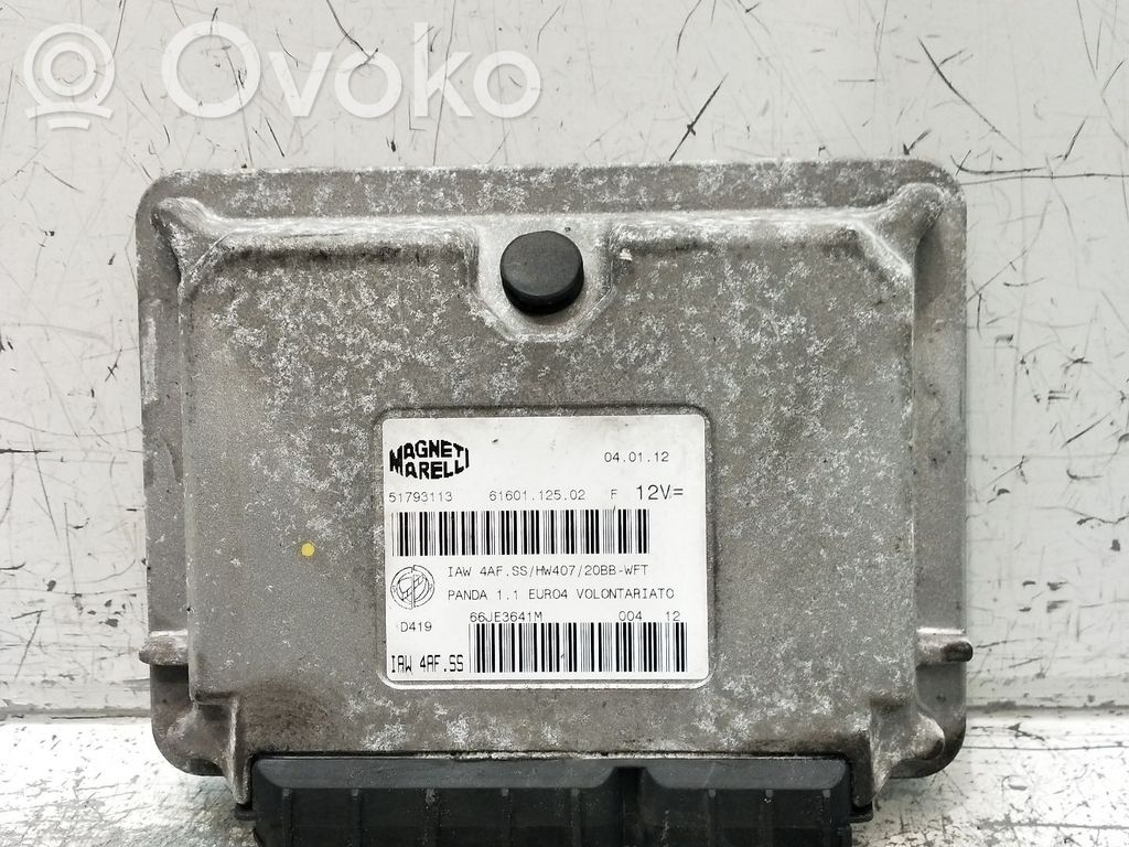 Engine control unit/module   6160112502,66JE3641M51793113