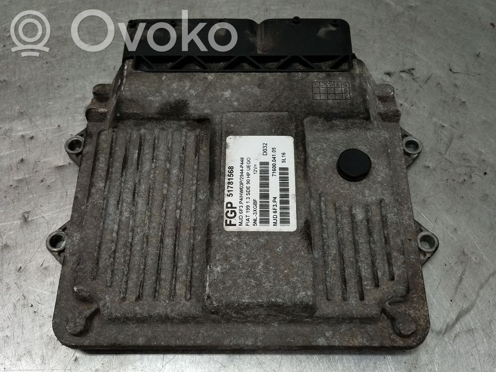 Fiat Grande Punto Engine control unit/module 