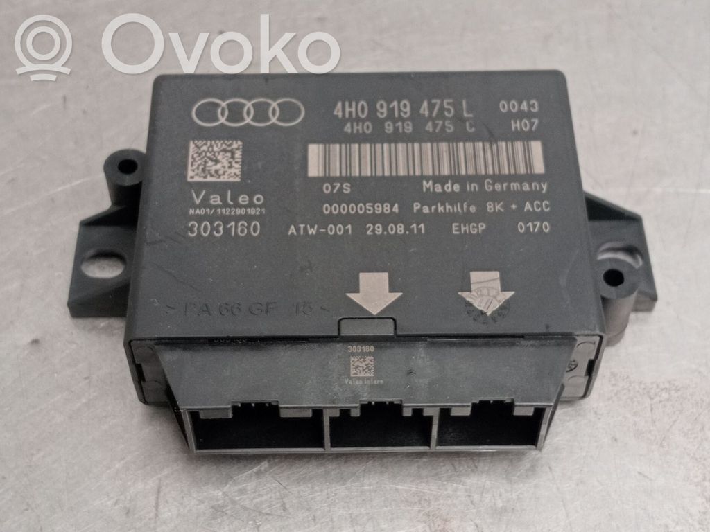 Autres unités de commande / modules   4H0919475L,4H0919475C