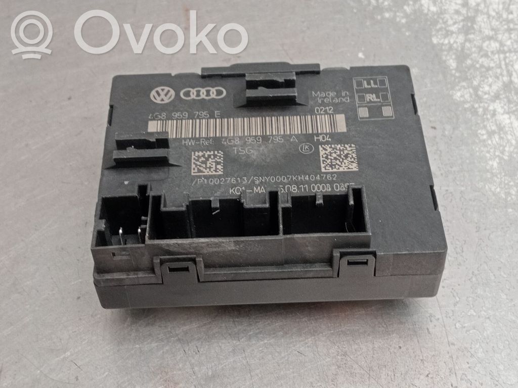 Audi A7 S7 4G Sonstige Steuergeräte / Module 