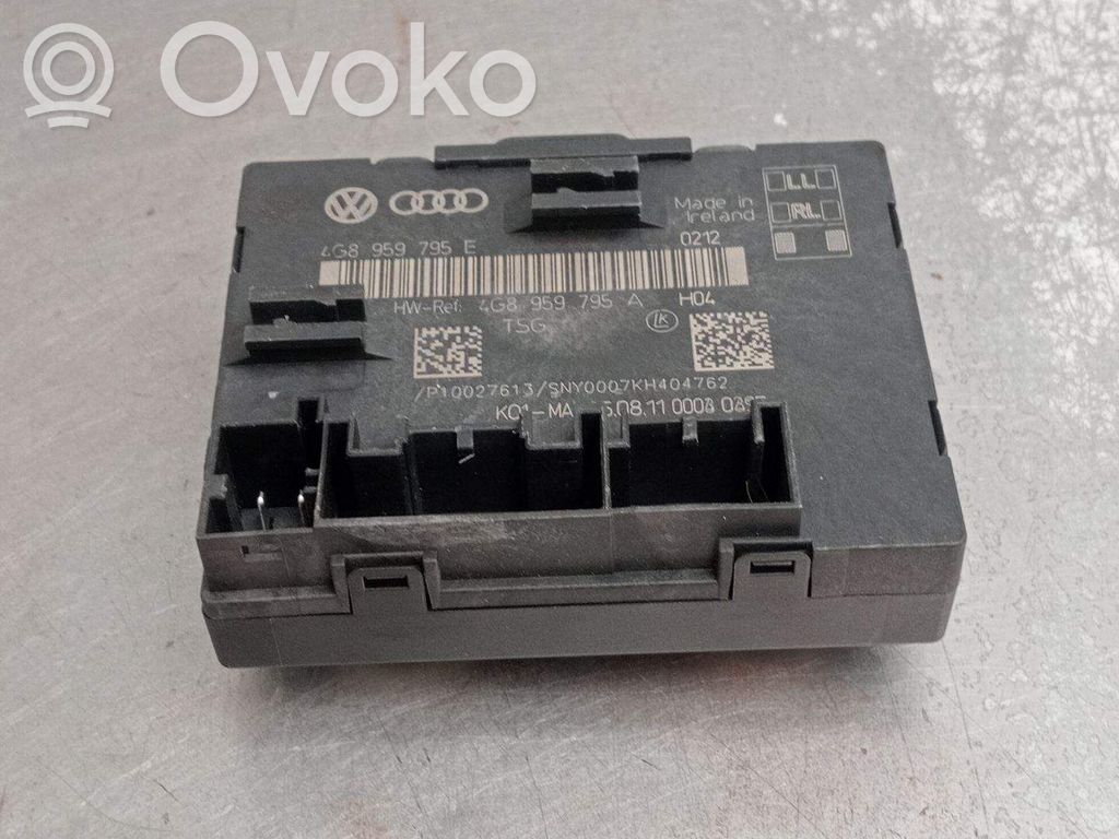 Audi A7 S7 4G Sonstige Steuergeräte / Module 
