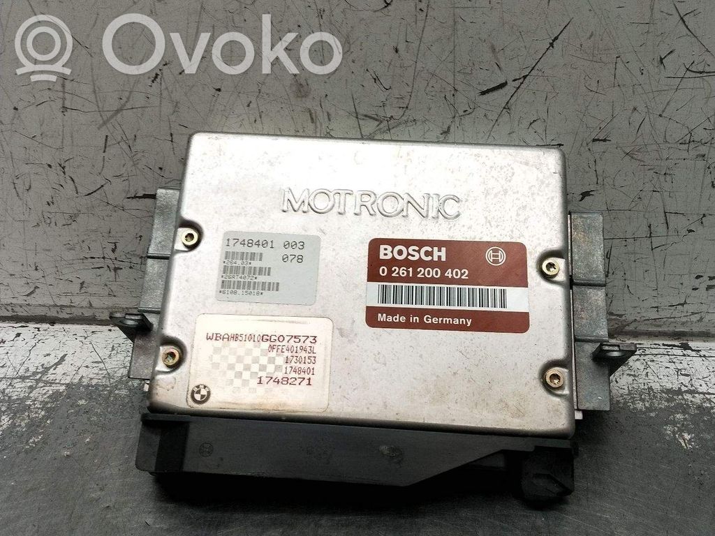 Unitate/modul de control motor   0261200402,17484011748271
