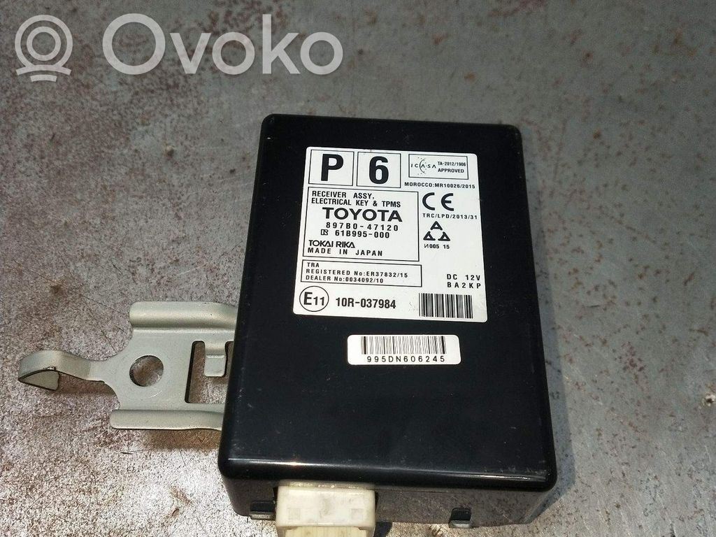 Toyota Prius (XW50) Altre centraline/moduli