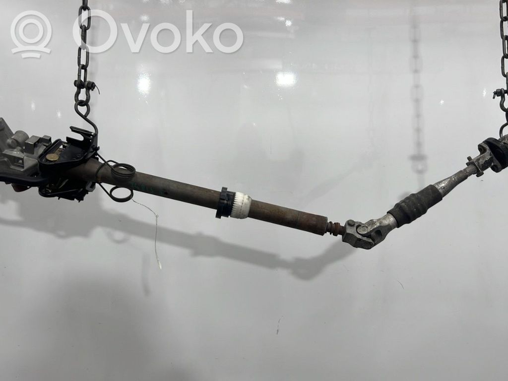 Steering wheel axle set