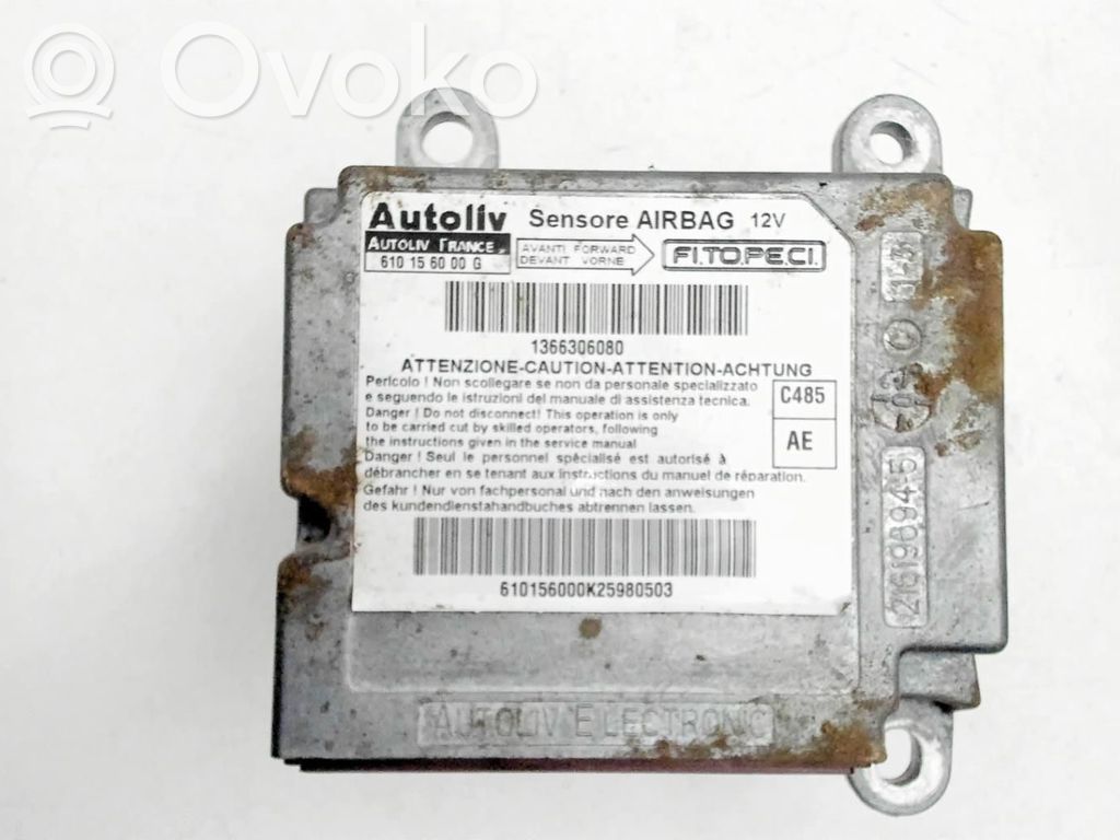 Citroen Nemo Airbag control unit/module 