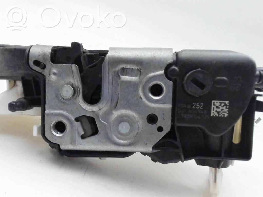 DS Automobiles 3 Front door lock 