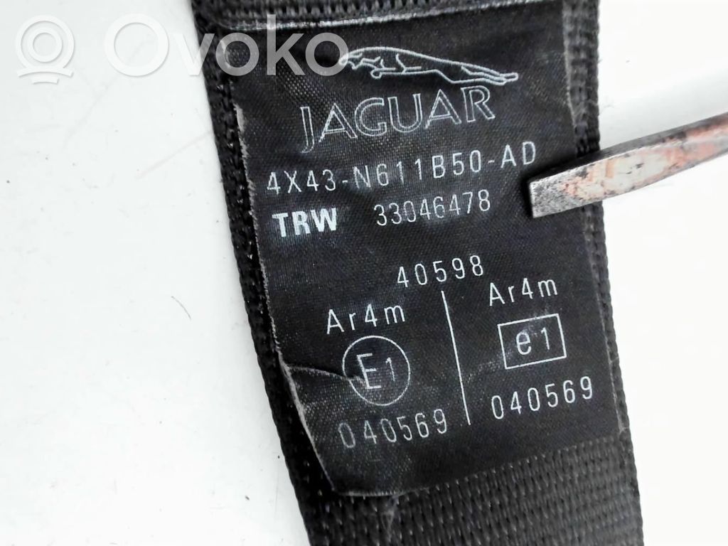 Jaguar X-Type Cinturón trasero 