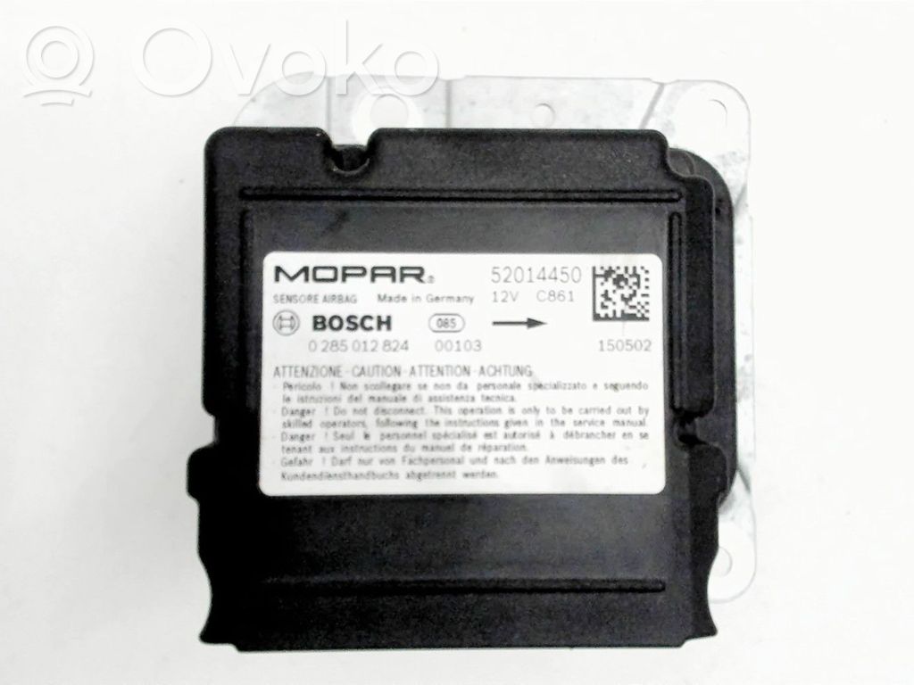 Airbag control unit/module   95523058,0285012824