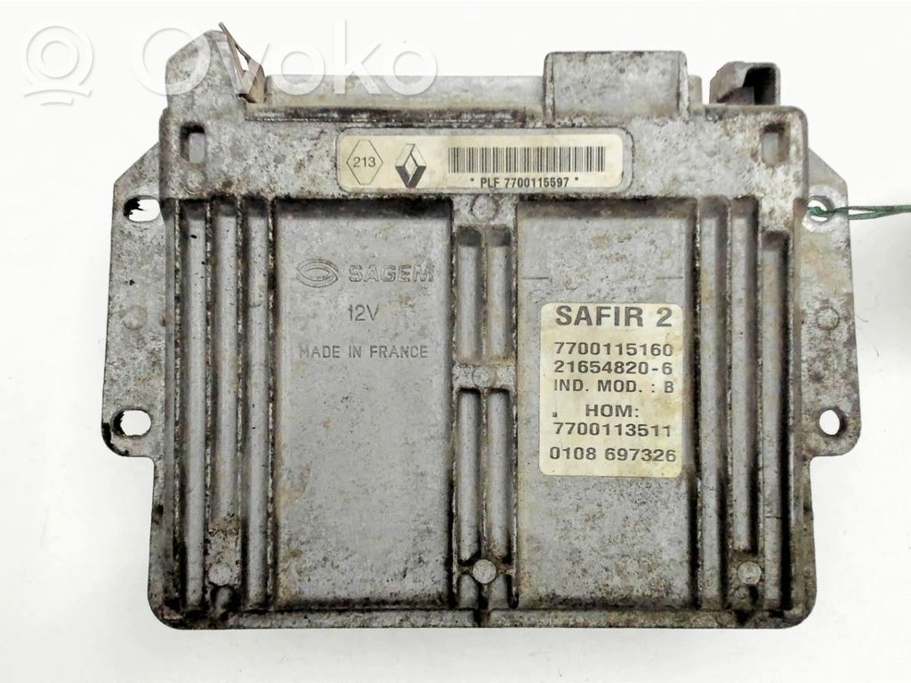 Renault Clio II Engine control unit/module 