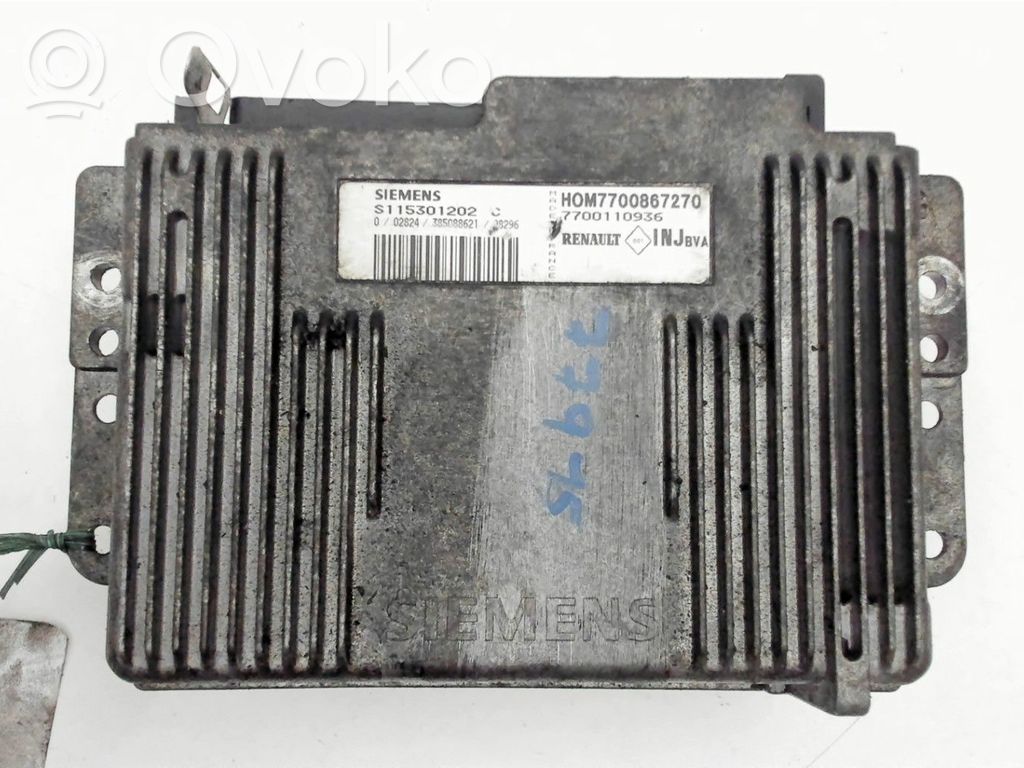 Renault Clio II Engine control unit/module 