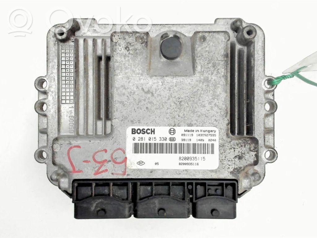 Engine control unit/module   8201105714,0281015330