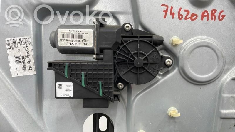 Skoda Fabia Mk1 (6Y) Elektryczny podnośnik szyby drzwi tylnych 