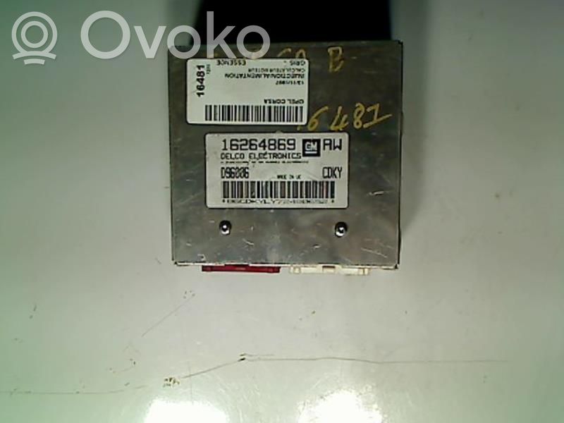 Unidad de control/módulo del motor   16264869D96006