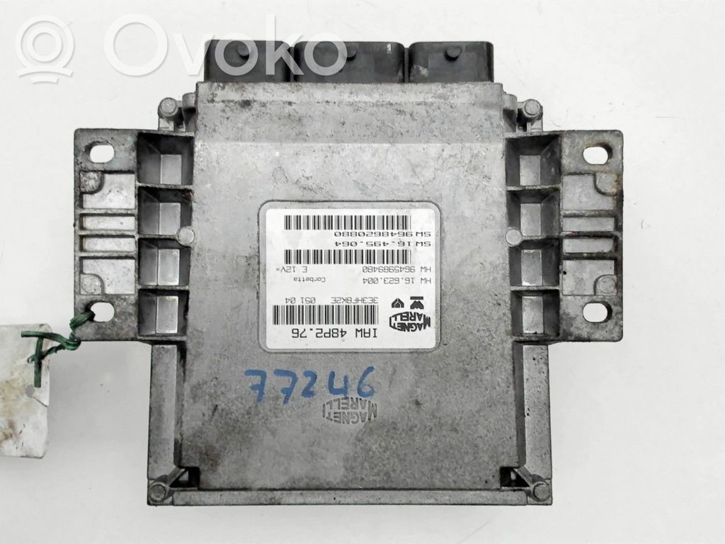 Peugeot 206 Engine control unit/module 