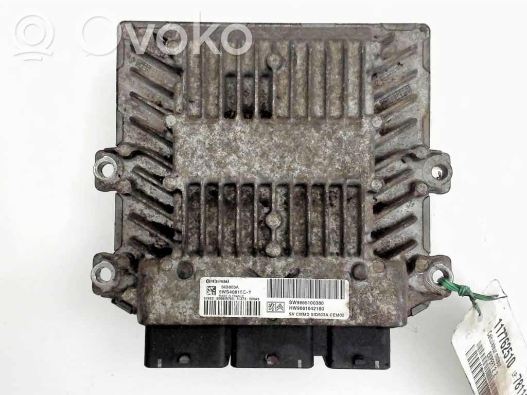 Peugeot Expert Engine control unit/module 