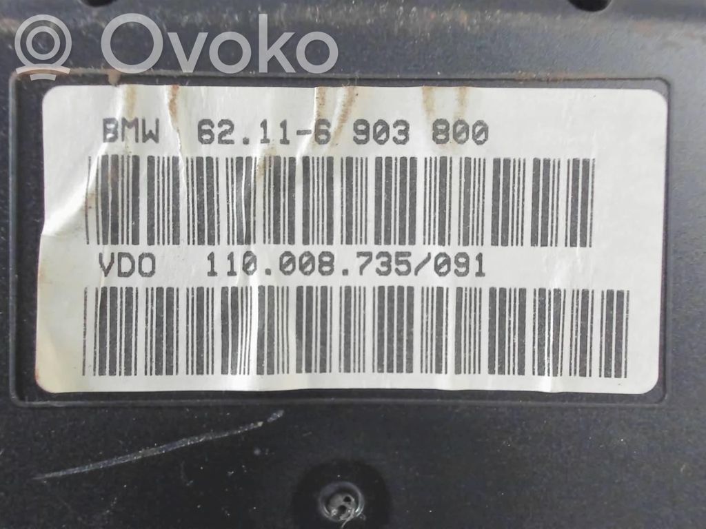 Speedometer (instrument cluster)   62106942233